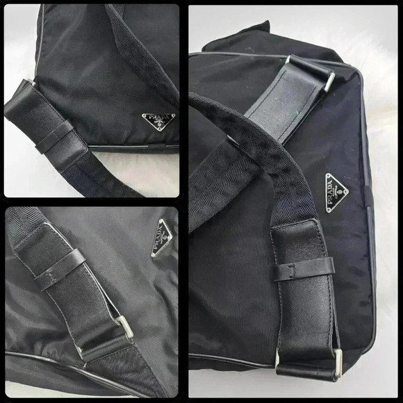 Prada Black Logo 2Way Chest Rig/Shoulder Bag - Picture 15 of 17